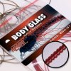 BODY GLASS HALF MICRO - KRVAVĚ RUDÁ