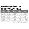 Magnitude Smooth Infinity Floating Clear Head