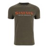 Simms Logo T-shirt (Varianta Simms Logo T-shirt Tent Green S)