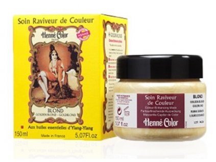 Henne Vlasová maska ZLATÁ BLOND