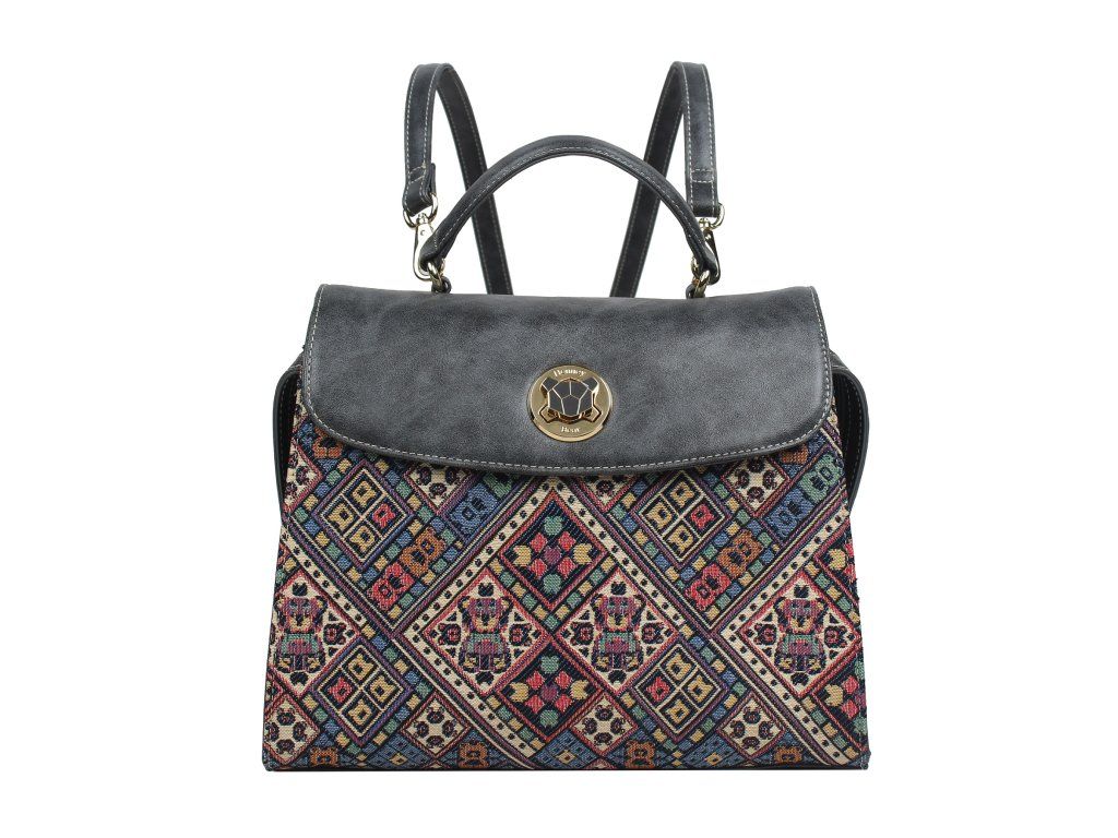 Dámský batoh Vintage Check H-1236