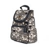 Dámský batoh Henney Bear H 1138 Black White Wave 5
