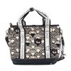 Dámská kabelka Henney Bear H 1140 Black White Wave 2