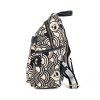 Dámský batoh Henney Bear H 1172 Black White Wave 3