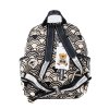 Dámský batoh Henney Bear H 1172 Black White Wave 2