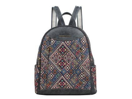 Dámský batoh Henney Bear H 1245 Vintage Check