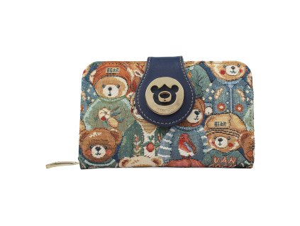 Dámská peněženka Henney Bear HW 111 Green Bear 5