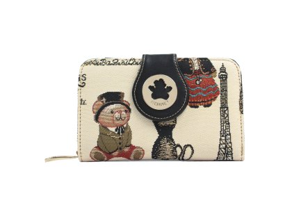 Dámská peněženka Henney Bear HW 111 Paris Bear