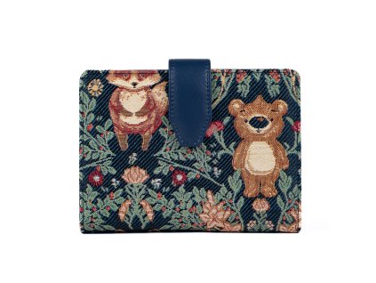 Dámské pouzdro na pas a letenky Henney Bear London HW 112 Bear and Fox