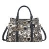 Dámská kabelka Henney Bear H 1232 Black White Wave 2