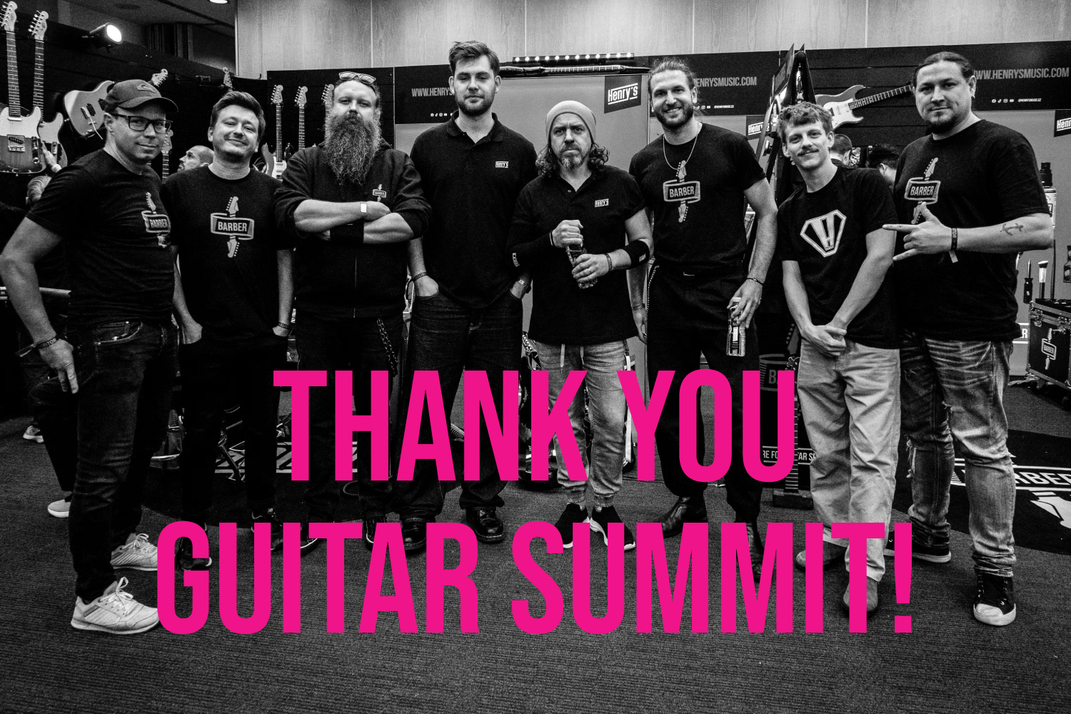 Podsumowanie zdjęć: Odrobina różu na Guitar Summit 2025