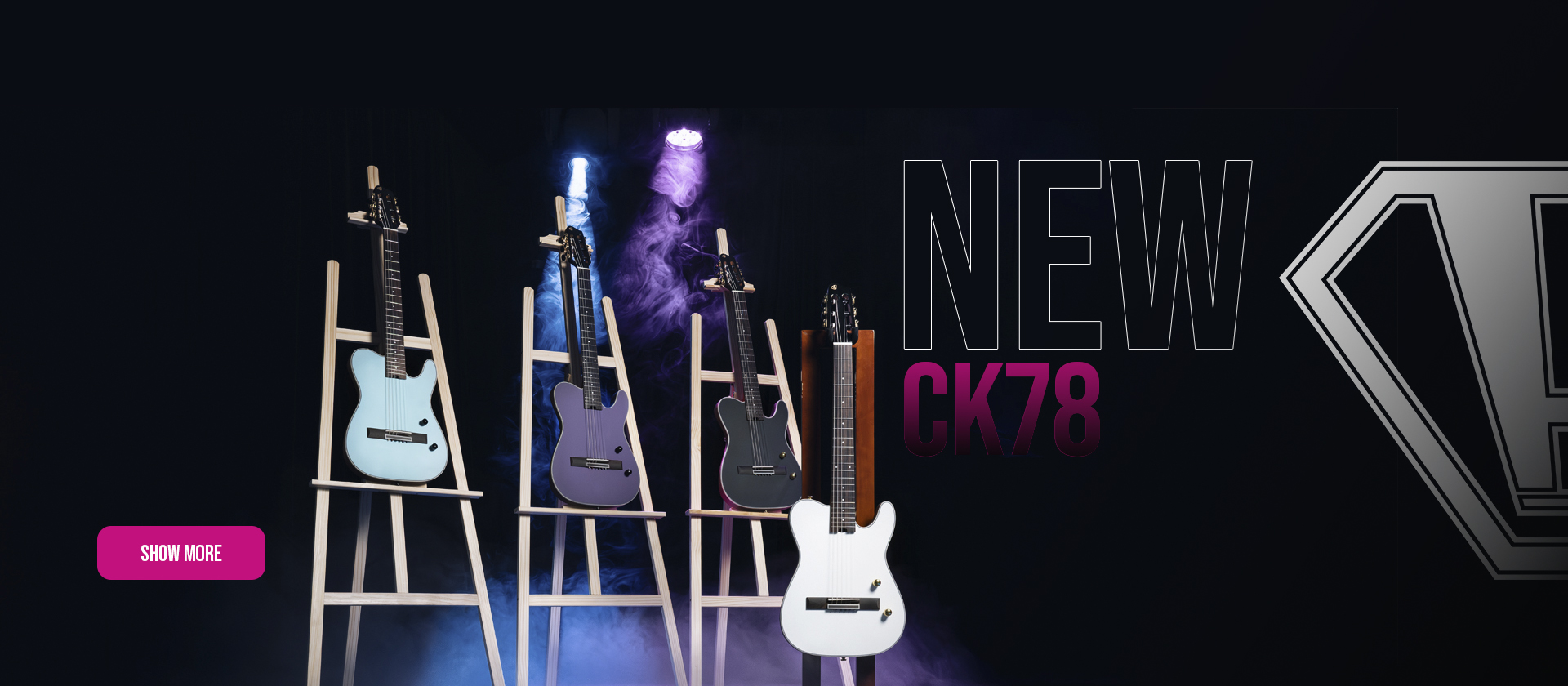 New electric guitars CK78