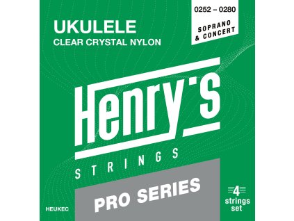 HENRY’S Ukulele Crystal Clear Nylon 0252-0280 Strings - Hlavní obrázek