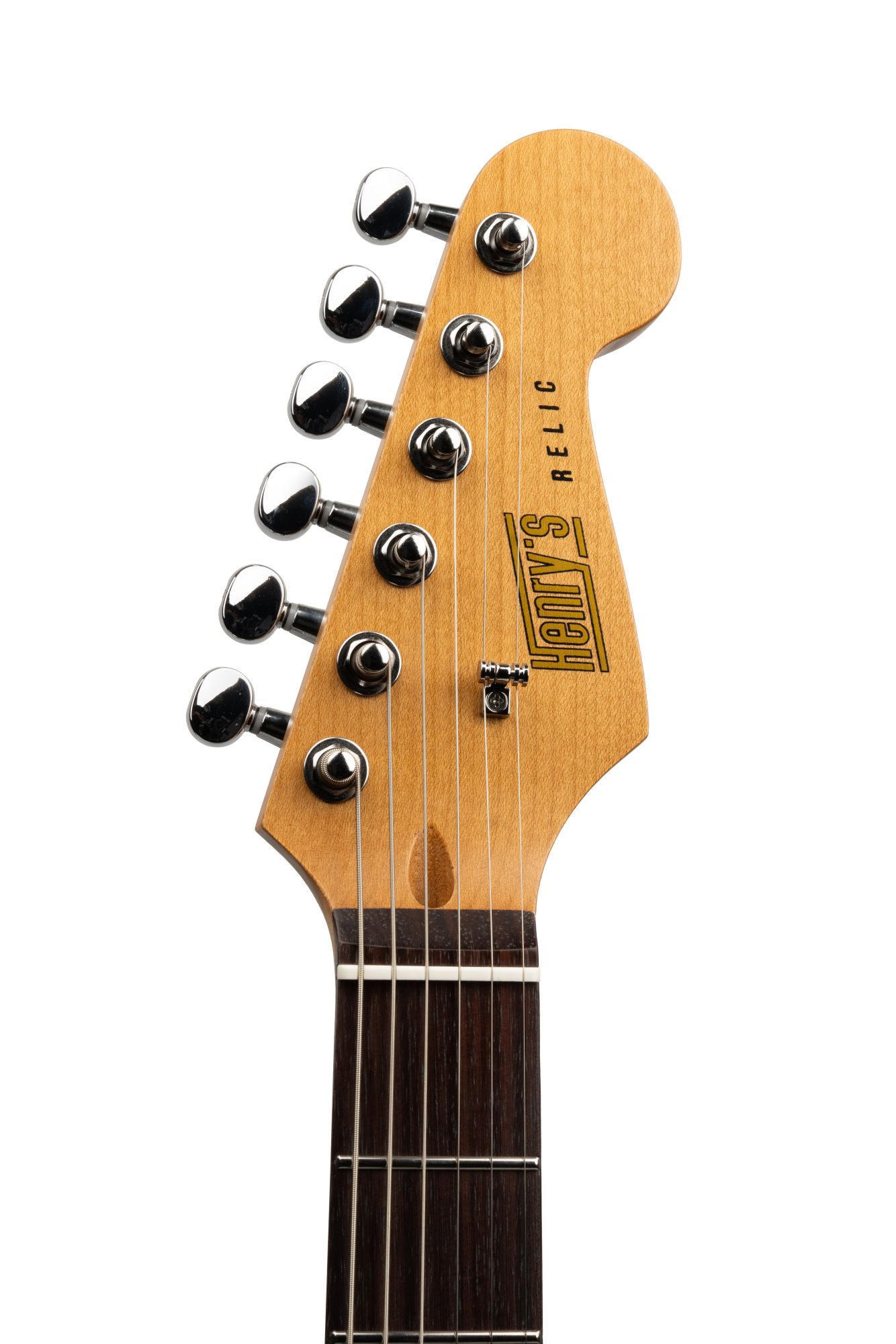 Electric guitar HENRY'S Snake ST-1 Boa - Pink Relic | Henry's Music