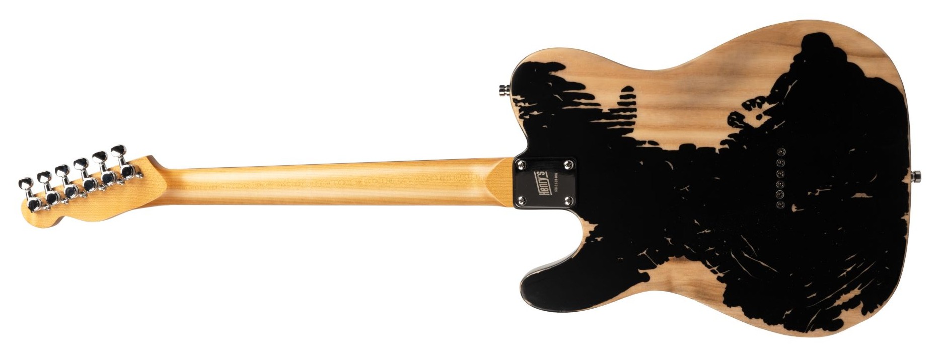 Electric guitar HENRY'S Space TL-1 The Planet - Sunburst Relic