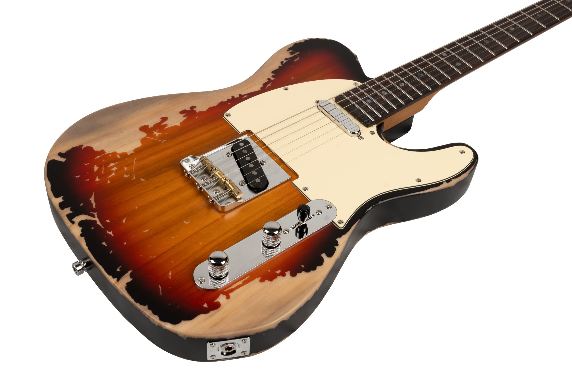 ギター Rittenhouse Guitars TL Heavy Relic ギター Rittenhouse Guitars TL Heavy Relic White TL 6-String Heavy