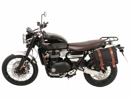 Boční nosič C-Bow jednostranný levý černý pro Triumph Scrambler 1200 XE (2019-2023)