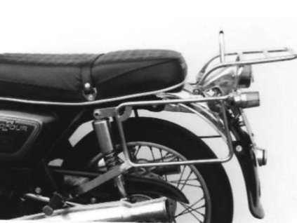 Kompletní sada nosičů (boční nosič kufru a horní nosič kufru z trubek) chrom pro Honda CB 350 F/400 F (1973-1974)