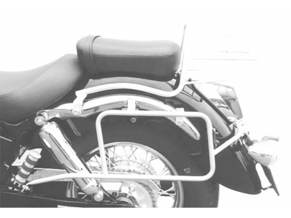 Chromovaný boční nosič kufru se šrouby pro Honda VT 750 C2 (1997-2001)