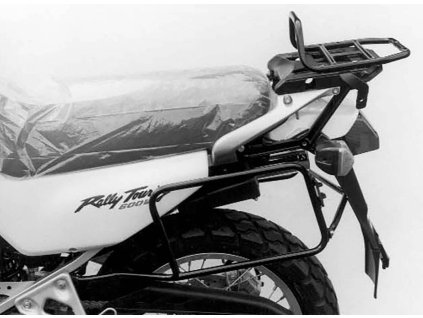 Boční nosič kufru pevný černý pro Honda XL 600 V Transalp (1987-2000)