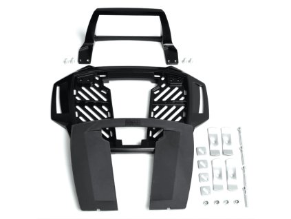 Nosič horního kufru Alurack černý pro Honda Africa Twin XRV 650 (1988-1990)
