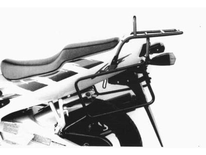 Kompletní sada nosiče (boční nosič kufru a horní nosič kufru z trubek) černá pro Honda CBR 600 F (1993-1996)