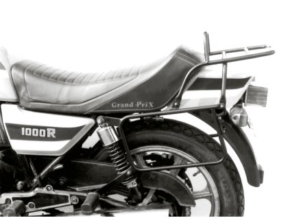 Kompletní sada nosiče (boční nosič kufru a horní nosič kufru z trubek) černá pro Kawasaki Z 1000 J/R (1981-1983)/Z 1000 GPZ (1981-1985)