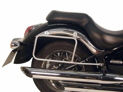 Chromovaný boční nosič kufru pro Kawasaki VN 900 Classic/900 Custom/Vulcan