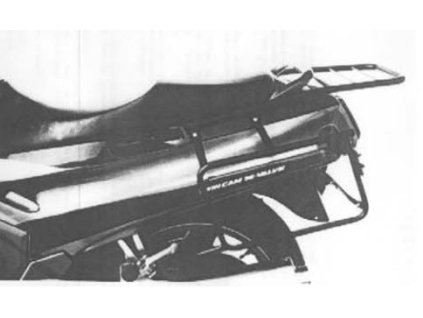 Boční nosič kufru pevný černý pro Kawasaki ZZ-R 1100 (1990-1992)