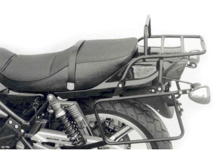 Kompletní sada nosičů (boční nosič kufrů a horní nosič kufrů z trubek) chrom pro Kawasaki Zephyr 550 (1991-1999)