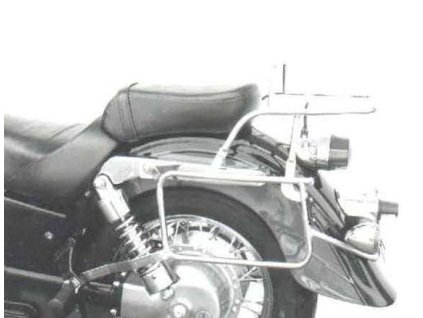 Kompletní sada nosičů (boční nosič kufru a horní nosič kufru z trubek) chrom pro Kawasaki VN 1500 Classic (1996-2002)