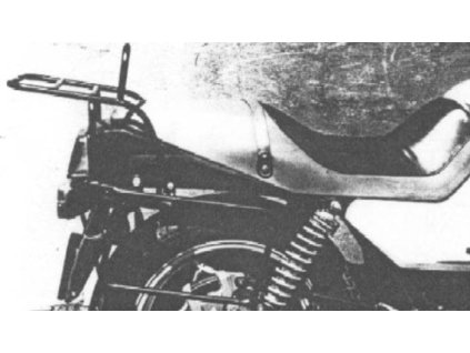 Kompletní sada nosiče (boční nosič kufru a horní nosič kufru z trubek) černá pro Suzuki GS 650 Katana (1981-1984)