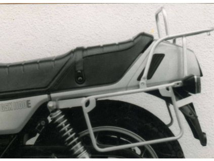 Kompletní sada nosiče (boční nosič kufru a horní nosič kufru z trubek) černá pro Suzuki GSX 750/1100 E (1980-1982)