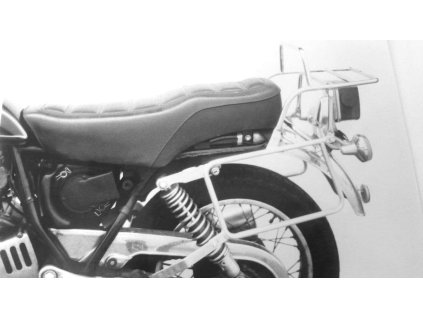 Kompletní sada nosičů (boční nosič kufru a horní nosič kufru z trubek) chrom pro Suzuki GN 250 (1984-1999)