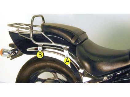 Trubkový nosič zavazadel Topcaseträger chrom pro Suzuki M 800 Intruder (2005-2008)
