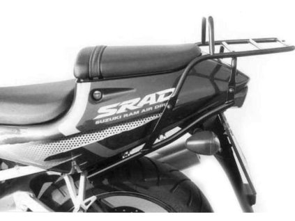Trubkový nosič zavazadel Topcaseträger černý pro Suzuki GSX-R 750 (1996-1997)