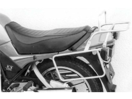 Kompletní sada nosičů (boční nosič kufru a horní nosič kufru z trubek) černá pro Yamaha XS 400 Dohc Seca (1982-1987)