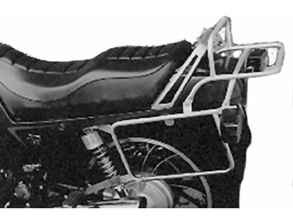 Kompletní sada nosičů (boční nosič kufru a horní nosič kufru z trubek) chrom pro Yamaha XJ 750 Seca (1982-1984)