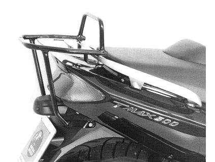 Trubkový nosič zavazadel Topcaseträger černý pro Yamaha TMAX 500 (2005-2007)
