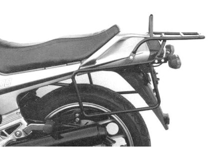 Kompletní sada nosiče (boční nosič kufru a horní nosič kufru z trubek) černá pro Yamaha XJ 600 (1986-1991)