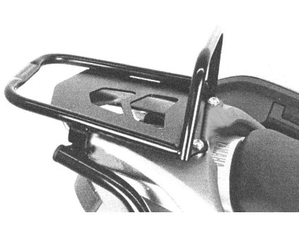 Trubkový nosič zavazadel Topcaseträger pro kombinaci s originálním držákem kufru černý pro Yamaha TDM 900/A (2002-2013)