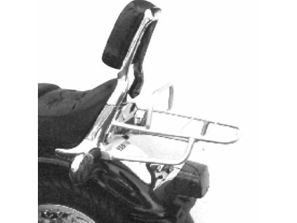Trubkový nosič zavazadel Topcaseträger chrom pro Yamaha XV 1100/750 (1992-1999)