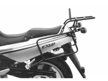 Kompletní sada nosičů (boční nosič kufru a horní nosič kufru z trubek) černá pro Yamaha FZR 1000 (1991-1994)