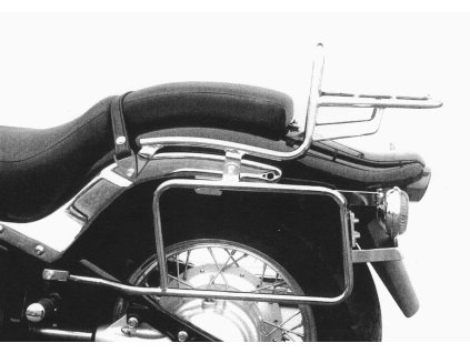 Chromovaný boční nosič kufru pro Yamaha XVS 650 Drag Star (1996-2003)
