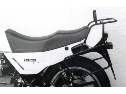 Kompletní sada nosičů (boční nosič kufrů a horní nosič kufrů z trubek) černá pro Moto Guzzi Le Mans IV/V (1985-1994)