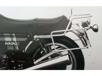 Kompletní sada nosičů (boční nosič kufru a horní nosič kufru z trubek) chrom pro Moto Guzzi Le Mans 1000 S