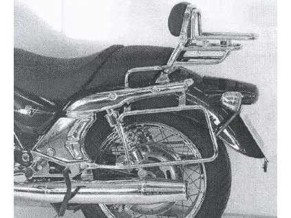 Chromovaný boční nosič kufru pro Moto Guzzi California 1100 EV (2001-2004)