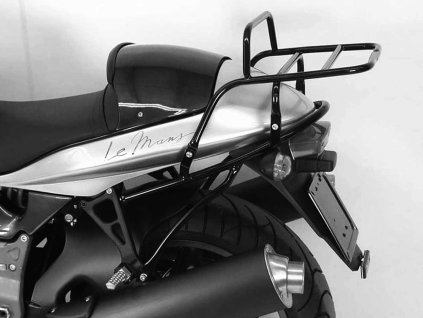Trubkový nosič zavazadel Topcaseträger černý pro Moto Guzzi V11 Sport (1999-2006) V11 Sport Naked (2004-2005) V11 Le Mans (2002-2005)