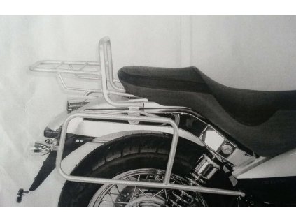 Boční nosič kufru sešroubovaný chrom pro Moto Guzzi Nevada Classic V 750 ie (2004-2015)
