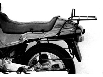 Kompletní sada nosiče (boční nosič kufru a horní nosič kufru z trubek) černá pro BMW K 75 C/S (1985-1989)/K 100 RT/RS (1983-1989)